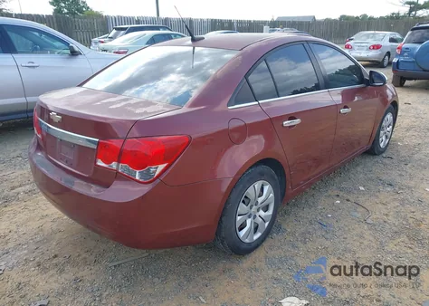 2012 Chevrolet Cruze Ls from USA, damaged, VIN 1G1PC5SHXC7290533